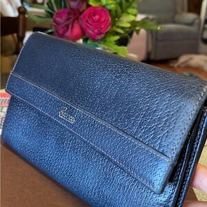 Vintage Gucci Leather Women's long Wallet